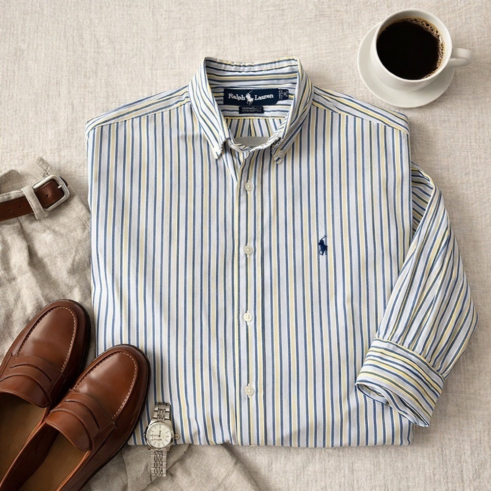 Polo Ralph Lauren Yarmouth Striped Button Down | Classic Prep Oxford